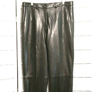 CROSSING POINTE GENUINE LAMB LEATHER PANTS SZ 36.5W